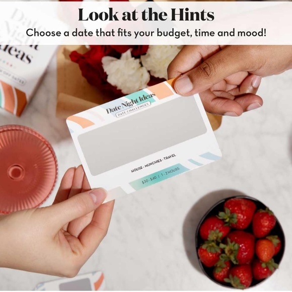 Date Night Ideas Scratch Off Cards - Picture 4 of 8